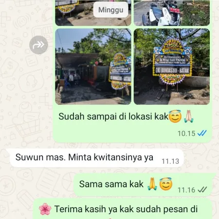 Pengiriman Papan Bunga Duka Tanjung Priok