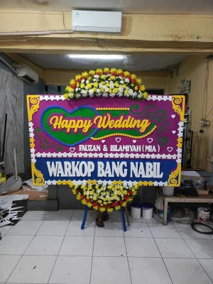 Papan Bunga di Tanjung Priok