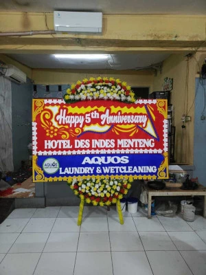 Papan Bunga di Tanjung Priok