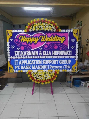 Papan Bunga di Tanjung Priok